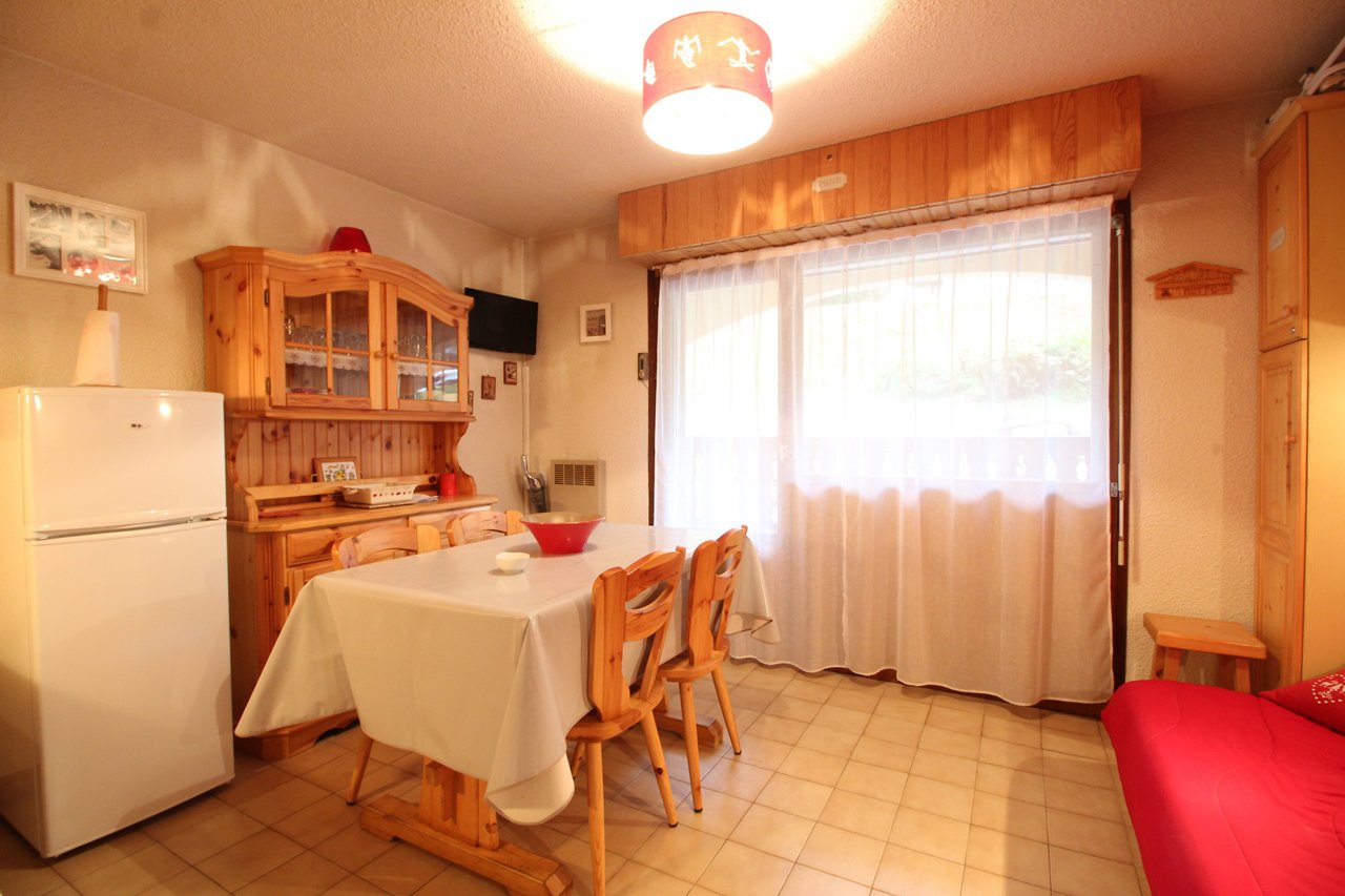 Studio pratique proche centre village – Résidence Le Mont-Blanc