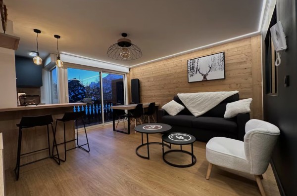 Deux pièces lumineux de 35m2 pour 4 personnes avec vue sur la Pointe d'Areu